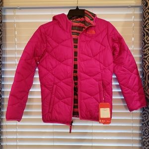 The North Face Girl Reversible Down Winter Coat
